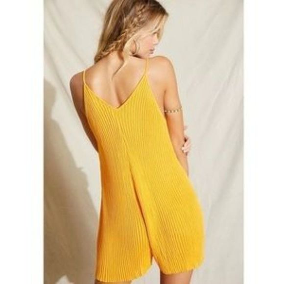 Free People FP Beach Yellow Nola Sweater Romper - Picture 4 of 9